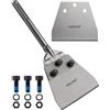Firecore SDS Max FS2055125 - Raschietto per pavimenti in vinile, 320 mm x 140 mm, punte a scalpello per martello SDS Max, rimozione della colla per pavimenti in vinile VCT piastrelle linoleum