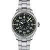 Laco - Orologio da polso Aachen 42 MB da uomo, con cinturino in acciaio inox, vetro zaffiro, diametro 42 mm, automatico, con custodia, 861895.2