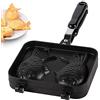 Cocoarm Taiyaki - Stampo per waffle, a forma di pesce, doppia padella antiaderente Taiyaki, teglia da forno, teglia per pancake, bakeware, waffle