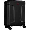 WENGER Legacy Valigia Rigida, Trolley da Cabina, Bagaglio a Mano, 39 (44) l, Uomo Donna, Viaggi di Lavoro, Vacanze, Nero, 610865