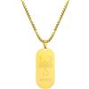 AFSTALR Segno Zodiacale Collana Scorpione Pendente Piatto militare Oro Zodiaco Collana Regalo di Natale Uomo