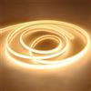 pcning 220 Volt Striscia LED COB 2M Luminous Strip, 2 Metri IP67 Flessibili Strisce 3000K Bianco Caldo per Interno Esterno (Bianco Caldo, 2M)