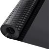 Zindoo Rivestimento Antiscivolo per Cassetti Cucina Modello a Diamante Nero Non-Adesivo Eva Plastica Per Cassetti Cucina Frigorifero Armadio Scarpiera Mensola Mensole di Dispense,59.5x500cm