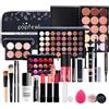 LHLXZQ Set Trucco Completo, Portatile Kit Trucco Viaggio con Eyeshadow, Correttore, Rossetto, Mascara, Eyeliner Pennelli Makeup per Occhi, Viso Labbra, Set Regalo per Donne e Ragazze Principianti#5