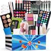 LHLXZQ Set per il trucco da donna, set di trucco di lusso multiuso, con palette di ombretti, correttore, mascara, eyeliner, pennelli per makeup, uso quotidiano e Natale, set regalo di compleanno#8