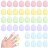 Giantree 40 mini soffi per trucco, mini soffi per cipria, triangolari per fondotinta, spugnetta per cipria, cuscino per donne e ragazze e trucco, impostazione cosmetica bagnata e asciutta