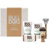 Bulldog Skincare - Premium Shave Collection Set - Cofanetto con 1 rasoio Original Bamboo + 1 scrub Original + 1 crema idratante Original + 1 ciotola sapone da barba + 1 pennello da barba