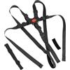 Your Day Mate Sistema di imbracatura a 5 punti per seggiolone, 1 set, compatibile con bebeconfort, Kinderkraft, Safety 1st e molti altri, in nero, con cinghia inguinale