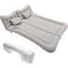 A ABSOPRO Materasso Gonfiabile per Auto da Campeggio Grigio in PVC
