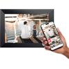 Inov8 Framing Smart WiFi 10.1 Inch High Res 32GB Touch Screen Digital Picture Frame con Frameo. Invia & Condividi 100 Foto/Video tramite iOS & Android Dispositivi da qualsiasi luogo. Cornice smussata