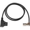 LSYRIA D Tap to Hirose - Cavo di alimentazione maschio a 4 pin, compatibile con dispositivi audio 688/664/633, Zoom F8/F4, Zaxcom, SmallHD AC7, OLED e monitor DP7, 31