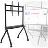 JAV Smart Board Stand per Lavagna Interattiva 55-86 Pollici con Quattro Ruote Bloccabili Design per Ufficio o Aula