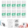 FLZONHUT Carta per Stampante Termica,10 Rouleaux Adesiva,57 x 25 mm Stampa Istantanea Carta Termica Etichette Adesive Stampabili pour Bambini Fotocamera Istantanea Adesivi