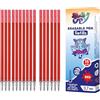 SEND UP 16 Ricariche XXL Penna Gel Cancellabile ROSSE, Punta 0,7mm, Compatibile 100% solo Legami, +20% Inchiostro (2cm in più), Scatola Cartone, Scrittura Scuola, Segni su Tessuto e Pelle, Regalo