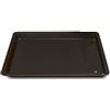 FORMEGOLOSE™, Teglia rettangolare estensibile 33x38/52 cm, Acciaio con rivestimento antiaderente, Nero