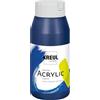 KREUL 17080 - Triton Acrylic Liquid Phthalo Blue 750 ml, colore acrilico di alta qualità per artisti, con carattere leggermente fluido, asciuga in profondità con finitura opaca.