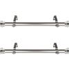 Rod Desyne - Asta per tende laterale, in nichel satinato, 30,5-50,8 cm