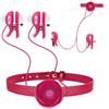CSEDF-CRYP Pinze Capezzoli Stimolatore per Clitoride Vibratoreper Donna Professionale, Vibratoriper Donne Vibratore Clitoride, Vibratore per Donna Sexytoysys Coppia Sex Toys