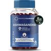 PREMIUM GUMMIES Ashwagandha KSM-66 - Gominolas 3000 mg - Antistress Naturale - Gusto Ciliegia Naturale - Con Vitamine B6, B12 e D3 - Senza Zucchero - Vegano - Senza Glutine - Senza GMO - 60 Gominole, 30 Giorni by