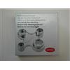 Neoperl - Kit risparmio idrico: chiavetta universale, nichelata, per attacco M22/M24/M28/M18, aeratore rompigetto Caché TT/TJ/JR/STD/TF