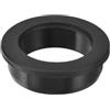 QUARKZMAN Occhielli in Gomma 52mm Foro di Perforazione, Passacavi Guarnizione 42mm ID Gommini Passacavo Scrivania Nero Siliconica per Tappo Organizzare Filo Cablaggio Casa Auto