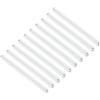 QUARKZMAN Guide Scorrevoli per Cassetti, 10pz 235mm - Guide Scorrevoli in Plastica Guide Montate Lati Scanalature per Cassetti Armadi Tavolini Notte Comodini(Bianco)