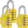SharkByte Lucchetto a combinazione, lucchetto a combinazione a 4 cifre, resistente alle intemperie, per palestra, scuola, armadietto, capannone all'aperto, stoccaggio, garage, recinzione, Hasp,