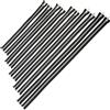 Aerzetix - Set di 10 Cerniere a Spirale separabili N°5, 2 unità per Lunghezza (50, 60, 70, 80, 90 cm) con cursore Decorativo | Ideale per Giacche, Cappotti, Borse e Tessuti | Colore Nero