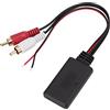 aqxreight Adattatore Audio Stereo Universale aqxreight, Compatibile con Alpine e Pioneer, Connessione , Alimentato da Batteria non Ricaricabile, Design Modern e Popolare