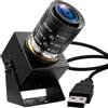 ELP Fotocamera USB 4K 120fps - Webcam ad alta velocità 12MP con zoom ottico manuale 3x - per golf, Raspberry Pi, Windows, Linux, Mac OS