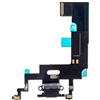 OnlyTech - Connettore di Ricarica di Ricambio per iPhone XR Nero - Tovaglia Interna Con Connettore di Ricarica e Micro