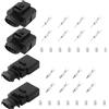 SG Store 2Sets 4Pin Sensore Spina Maschio Femmina Connettore 1K0973804 1J0973704 Compatibile con VW