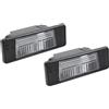 BIAREN 2 x luci posteriori per targa Nissan Qashqai J10 X-Trail T31 Juke F15 Pulsar C13 26510JD00A 265108990A