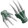 Fuwraixis Giocattoli artiglio dinosauro, un paio di guanti artiglio Velociraptor, può essere utilizzato come gioco di ruolo, accessori per feste, regali per bambini oltre 6 anni e adulti