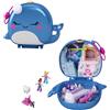 Polly Pocket- Cofanetto Amici delle Nevi con Micro Bambole Polly e Lila, Cane, Slitta, Orso Polare e Accessori, Giocattolo per Bambini 4+Anni, GKJ52
