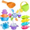 Komicea Giochi Bagnetto Neonato, Giochi Vasca da Bagno Bambini, Giocattoli a Ventosa per Bambini, Giocattolo Cascata da Bagno, Giochi Bagnetto per Bambini Ragazzi Ragazze 1 2 3 4 5 6 Anni