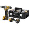 DEWALT DCF414E2GT-QW Rivettatrice 6.4mm con 2 batterie XR 18V Powerstack serie G