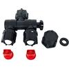 SOLO 49477 Forcella ugello con ugello Set per Schizzi, Nero, 19 x 11 x 2 cm