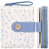 Farcauo Portafoglio Donna Piccolo Blu Mini Piccolo Donna Motivo del Gatto Porta Carte Di Credito Bambina Portafoglio Ragazza