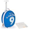 boppi Tiny Trekker Trolley Bagaglio a Mano per Bambini con Scritta Personalizzata - Valigia Bagaglio a Mano da Cabina con Ruote 17L - Calcio Italia Euro 2024