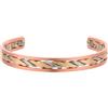 Svadia HopeWave Bracciale in Rame con Magneti - Bracciale Terapia Magnetica Regolabile per Uomini e Donne - Sollievo Naturale dal Dolore e Benessere - Design Ecologico e Stiloso