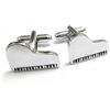 Miniblings Pianoforte a Coda Piano Gemelli - Bottoni della Camicia Fatta a Mano Ho gemello Gemelli Mi Bella Scatola di Legno Inclusi - Pianoforte a Coda Piano