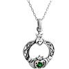 FashionJunkie4Life Collana con ciondolo celti, Argento sterling