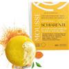 Senso Naturale Mousse Detergente Viso Solido Schiarente Illuminante per Pelli Sensibili, Sapone Struccante Delicato con Olio di Albicocca e Patchouli, 100% Naturale e Biologico