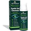 NOVEHA Demodex Gel Detergente Extra Forte per Palpebre - per Demodex, Mgd e Occhio Secco Con Pro-Vitamina B5, Olio di Tea Tree e Acido Ialuronico - Pulizia Morbida, Allevia Il Prurito Della Palpebra -