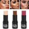 Granvoo 3 Pezzi Contouring Viso Stick, Leggero Contour Highlighter Blush Trucco Versatile Set, Lunga Durata Liscio Crema Stick per Contorno Fard Illuminante, Modella Facilmente il Viso per Guance Occhi