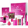 LHLXZQ Set Trucco, Portatile Kit Trucco Viaggio con Ombretti, Correttore, Rossetto, Mascara, Eyeliner e Pennelli Makeup per Occhi, Viso e Labbra, Set Regalo per Donne e Ragazze Principianti#5
