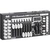 MetYonLaser DMX-Controller, console DMX, console DMX512 a 192 canali, pannello di controllo per la modifica del programma per l'illuminazione scenica (nero)