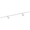 kalb Material für Möbel kalb | Spectraline LED luce da bagno 120cm IP44 luce a specchio 18W adatta per ambienti umidi 230V collegabile direttamente Montaggio 3 in 1 (Cromo - Bianco caldo)