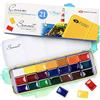 Sonnet Set Colori Acquerello | 21 Acquerelli In Scatola Di Metallo Multiuso | Creati da Nevskaya Palitra